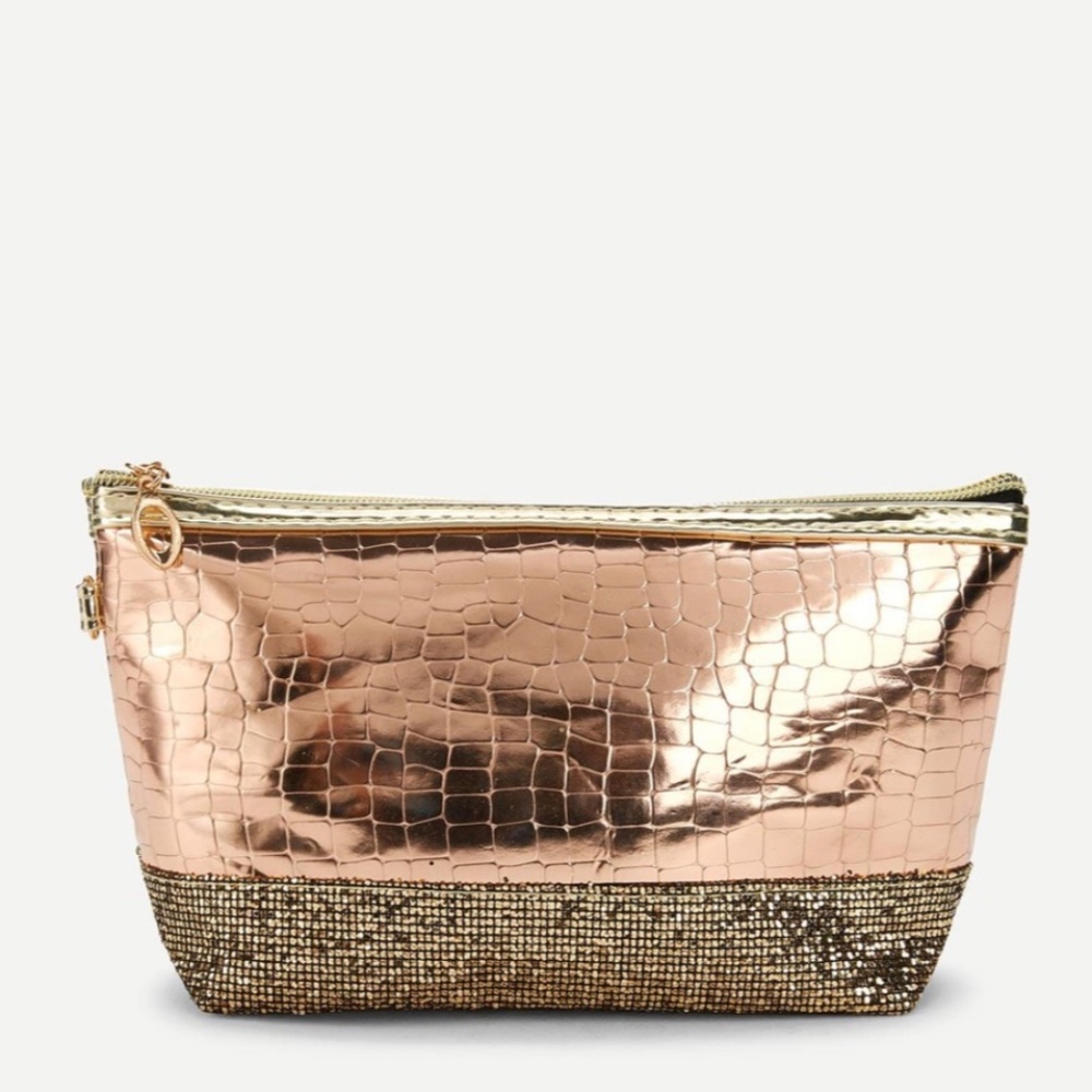 Metallic MakeUp Bag